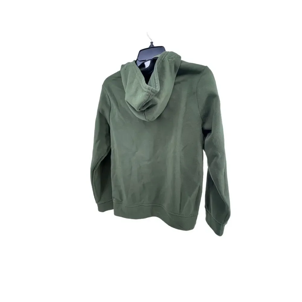Wonder Nation Boys Green Full Zip Hoodie Sweatshirt Youth Size XL 14-16